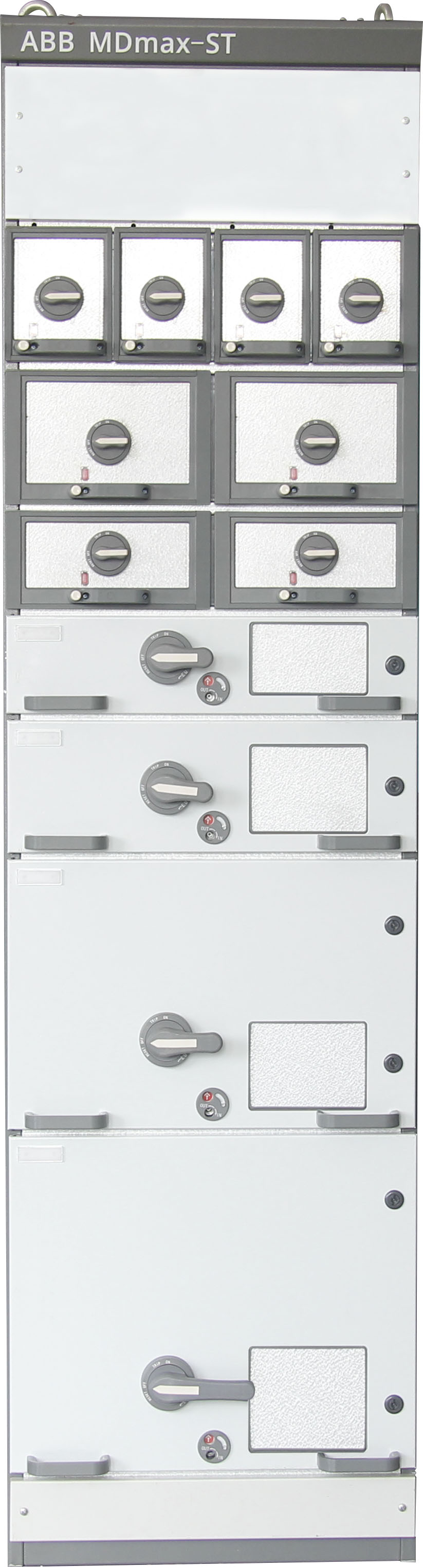 Accesorios para gabinetes MDmax-ST de RICHGE Technology: componentes de soporte básicos de referencia para distribución de energía de bajo voltaje compatible con ABB