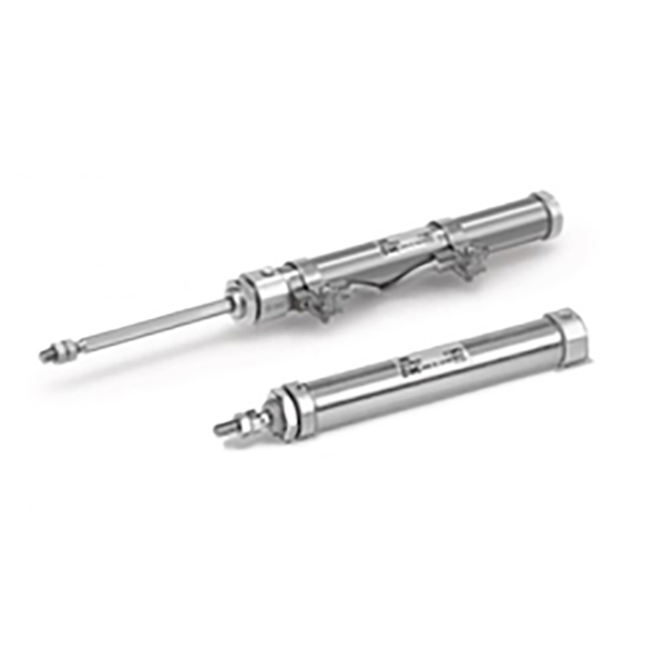 Mini cilindro de acero inoxidable serie CJ2K｜Tipo de varilla no giratoria