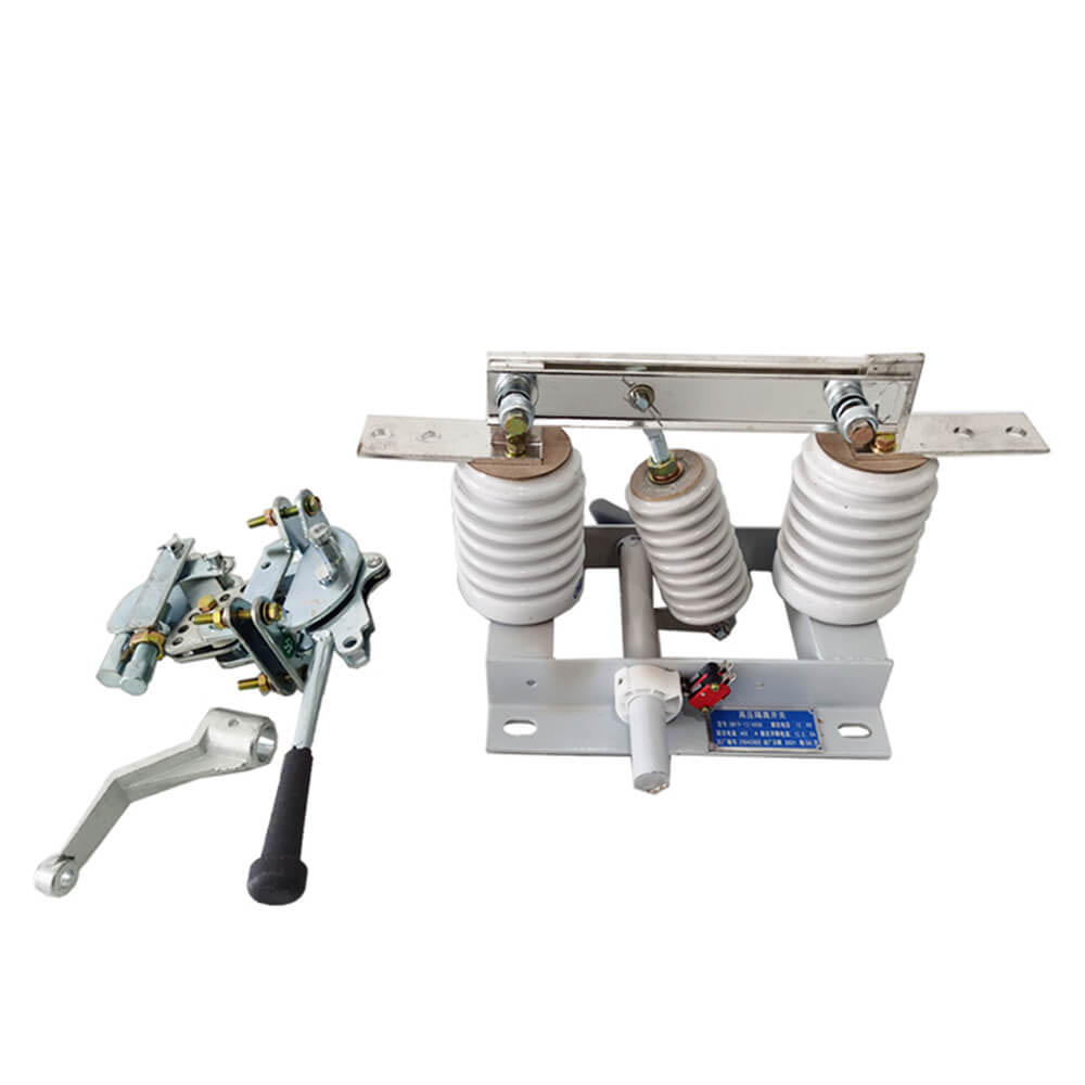 Interruptor de aislamiento de un solo poste de AC/CC de 12kV 400A con mecanismo de operación de 11 kV Aisolador de interruptor de desconexión