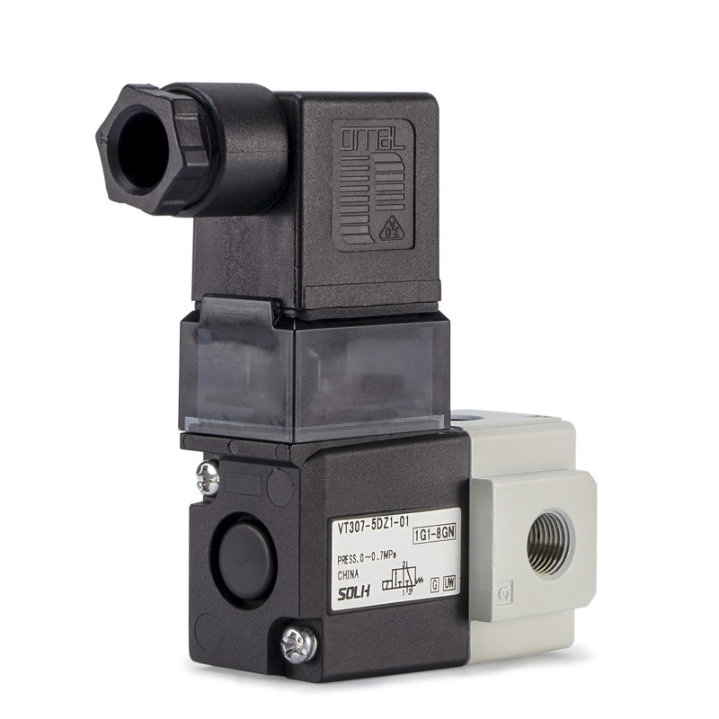 Válvula solenoide de 3 puertos VT307/tipo de asiento de accionamiento directo