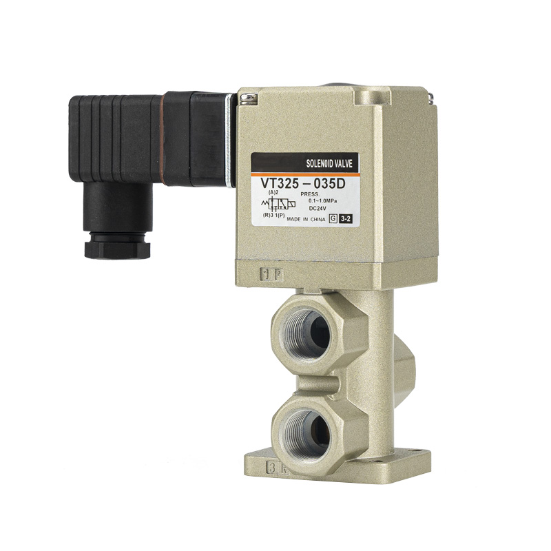 Válvula solenoide de 3 puertos VT325/tipo de asiento de accionamiento directo