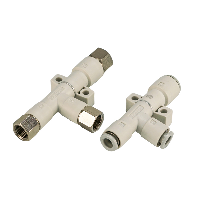 Eyector de vacío con puerto corporal serie ZH‑D