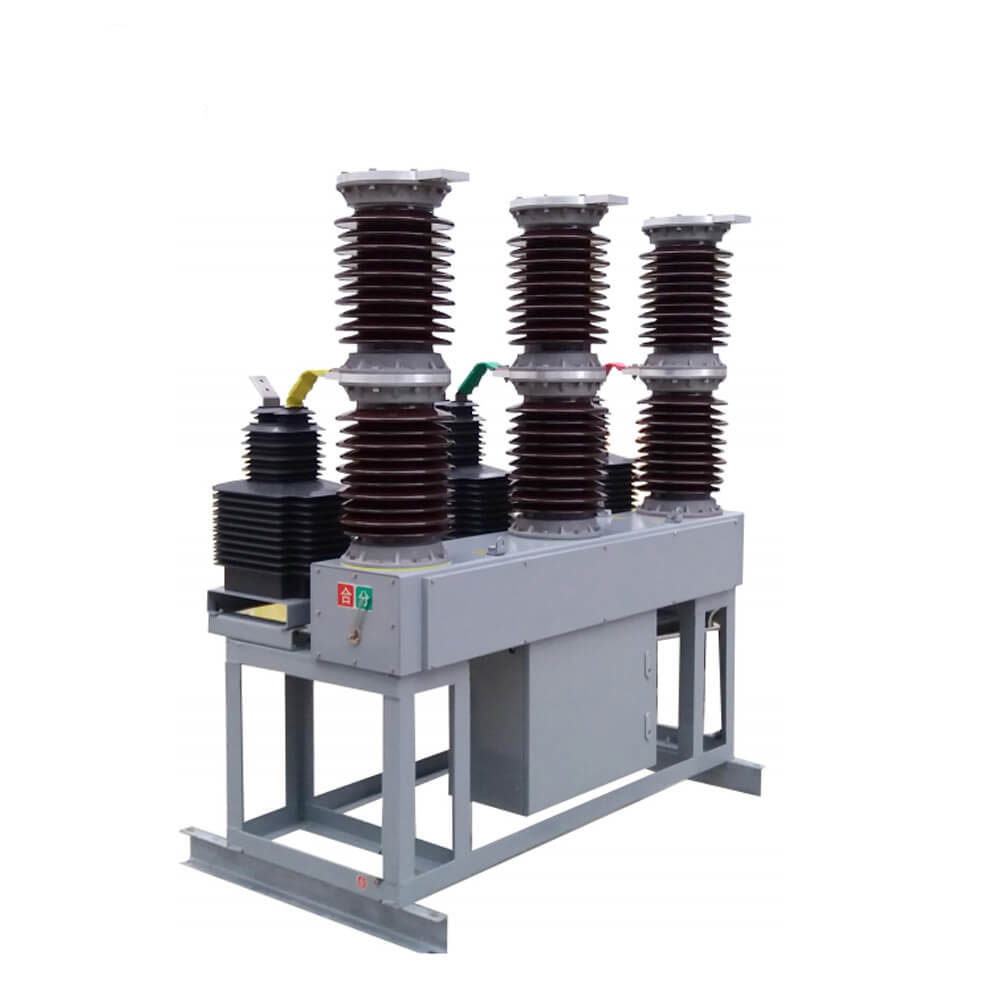 ZW7-40.5KV Alto voltaje 3 postes Interruptores 35kV H.V. Interruptor de vacío al aire libre